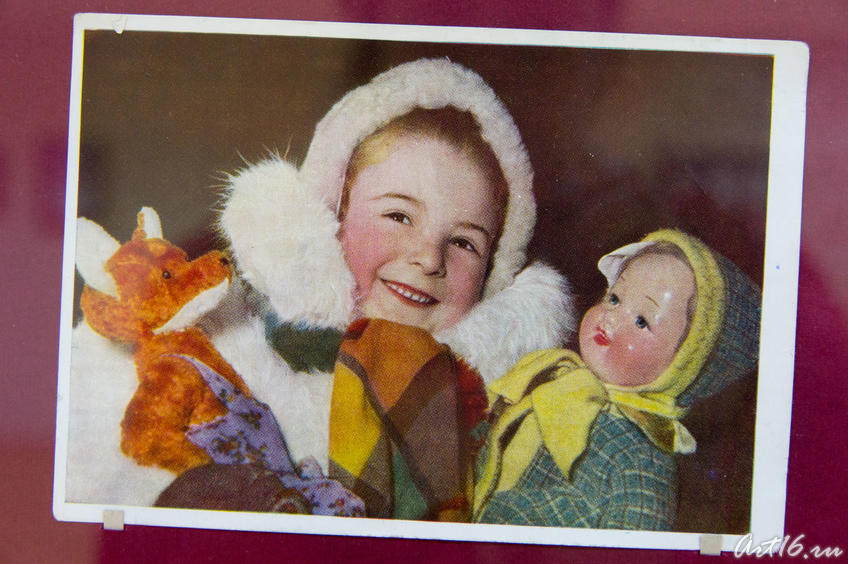 08218 Открытка 1950/1960::Коллекция рождественской и новогодней открытки
