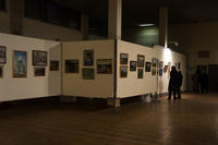На открытии выставки В. Быковского (январь 2011)