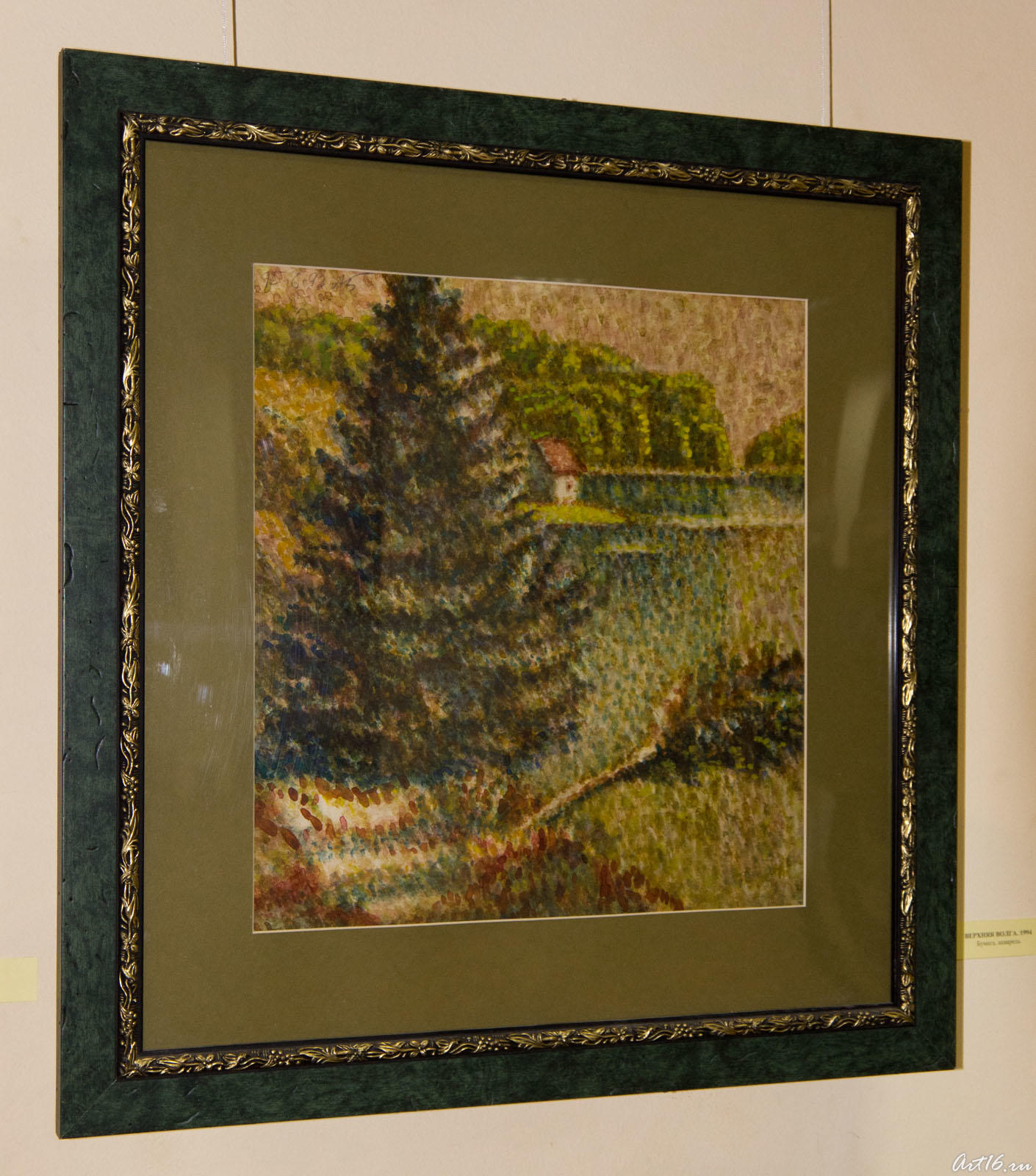 Верхняя Волга. 1994. Анатолий Бугаков::Бугаков Анатолий Матвеевич. Персональная выставка. Казань 2011