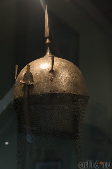 Шлем. Сталь, позолота. Иран XVII век ::Бахчисарай