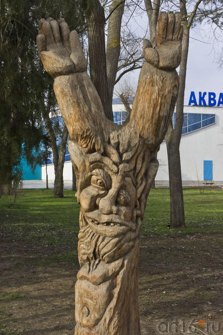 Деревянная скульптура::Евпатория