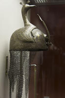 Шлем. Иран XVIII, сталь, ковка, насечка золотом