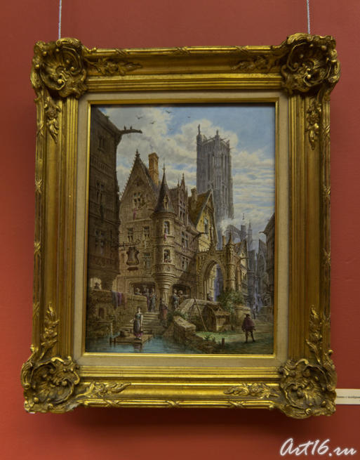 Панно с изображением башни Сен-Жак в Париже. 1880::«Ускользающая красота»
