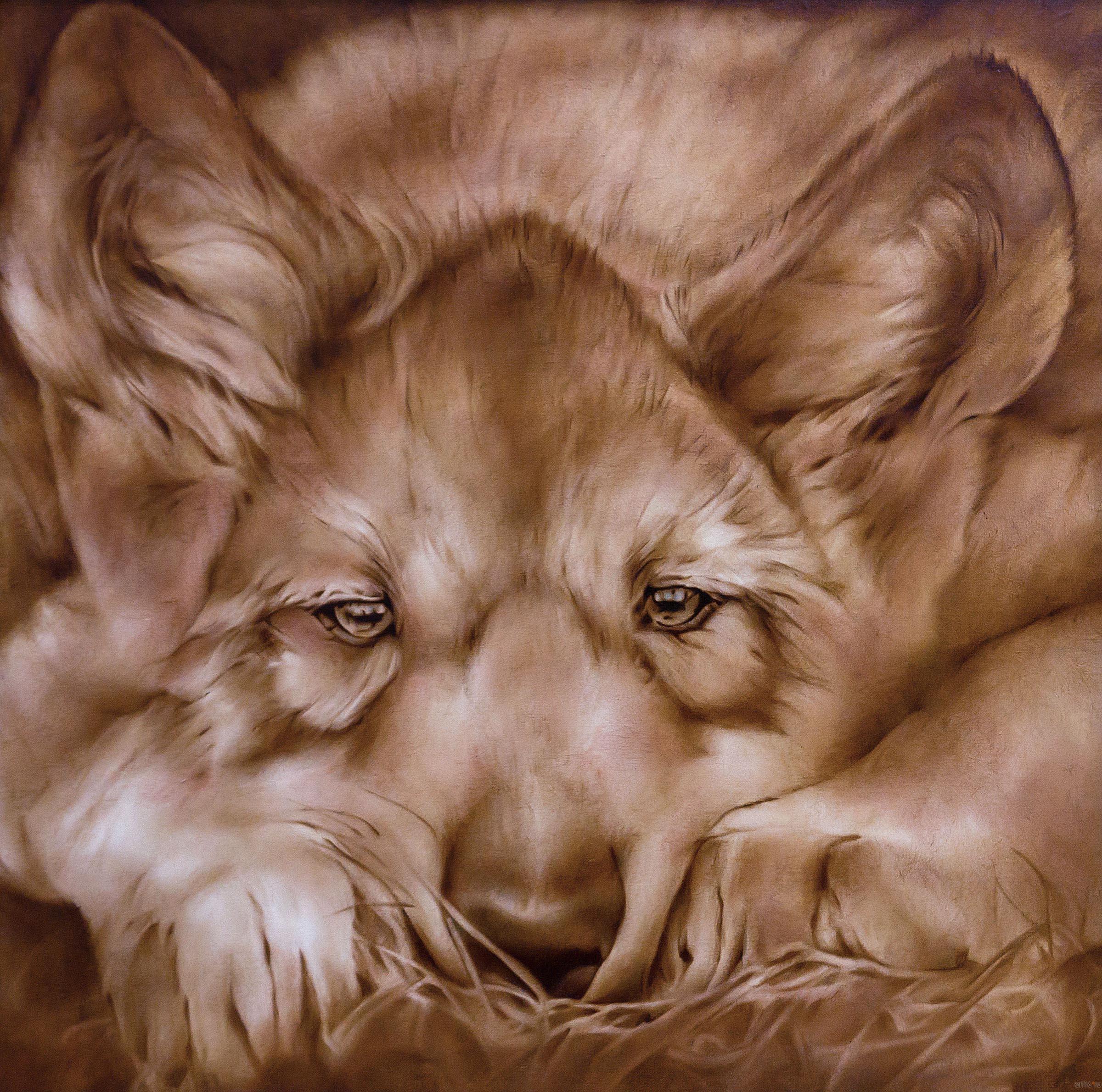 ::Дмитрий и Ольга Пастернак «Бархатные картины на стеклохолсте» 