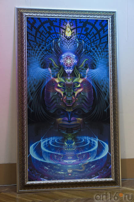 Картина с выставки ʺДвериʺ::Психоделическая выставка «Двери»