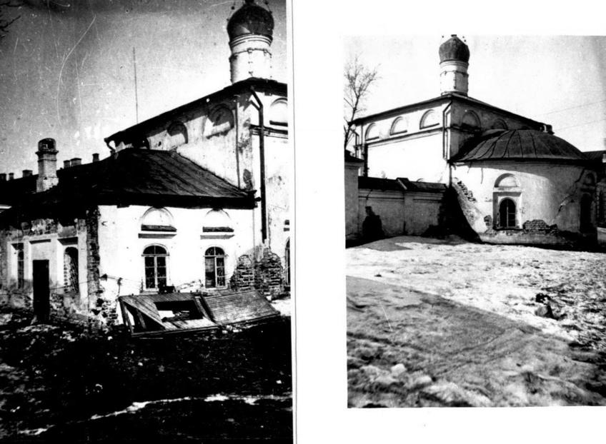Церковь Киприана и Устинии в Кремле::Старинные фото и изображения Казани и Казанского Кремля