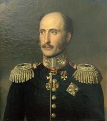 Неизвестный художник Портрет графа, адмирала Федора Петровича Литке