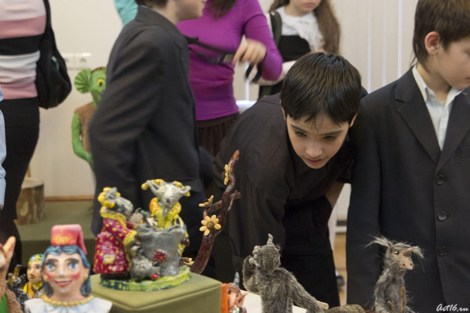 На открытии выставки ʺОбаятельный Шуралеʺ::Обаятельный Шурале