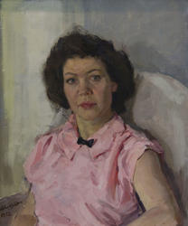 Портрет К.М.Скамровой, 1952, холст, масло