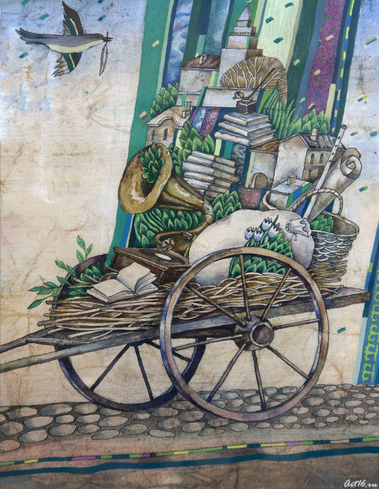 Весна. Хоменко Ю.П. 1956 (Санкт-Петербург)::125 иллюстраций к Тукаю