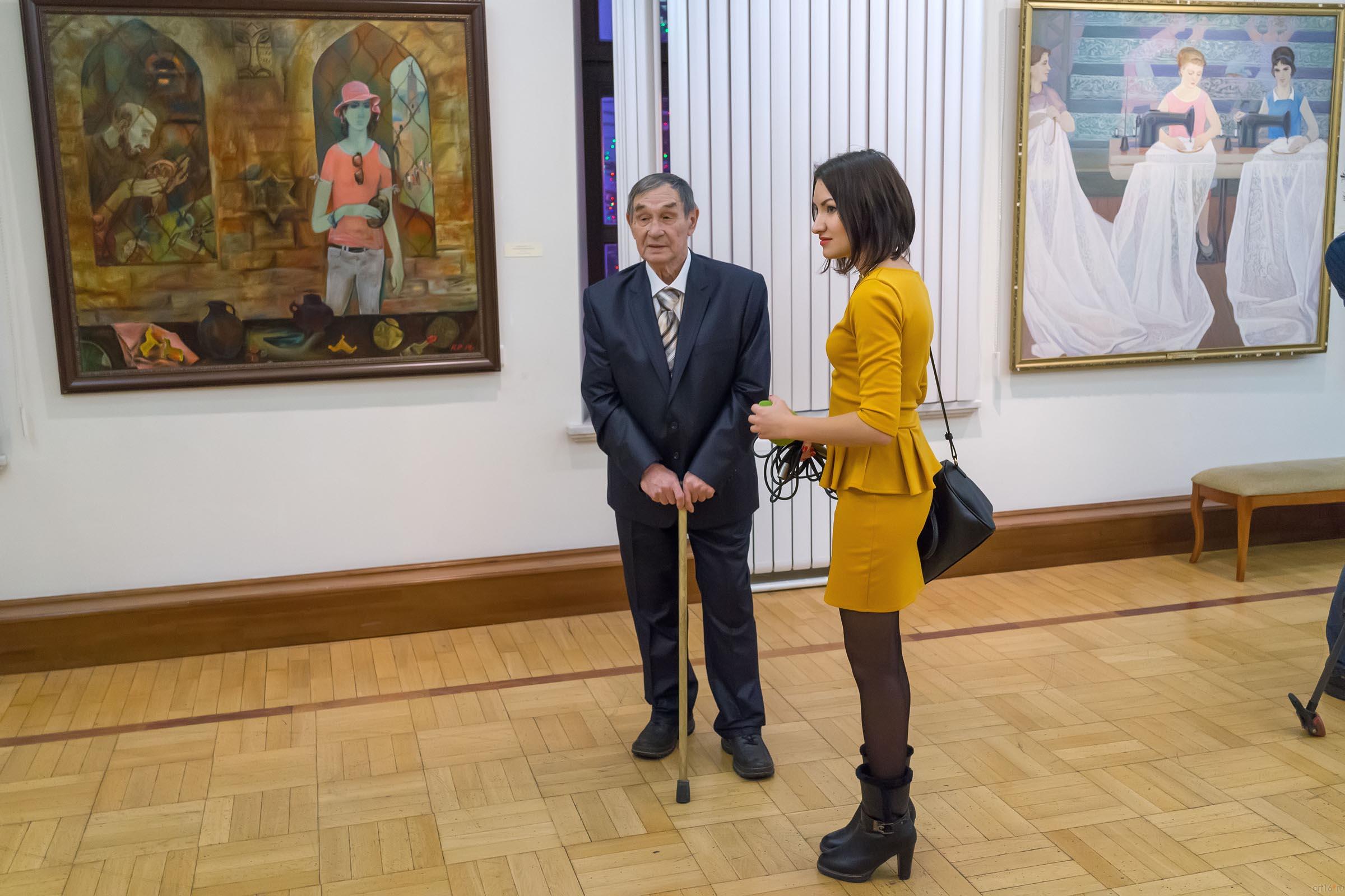 ::Открытие юбилейной выставки Р.А. Кильдибекова