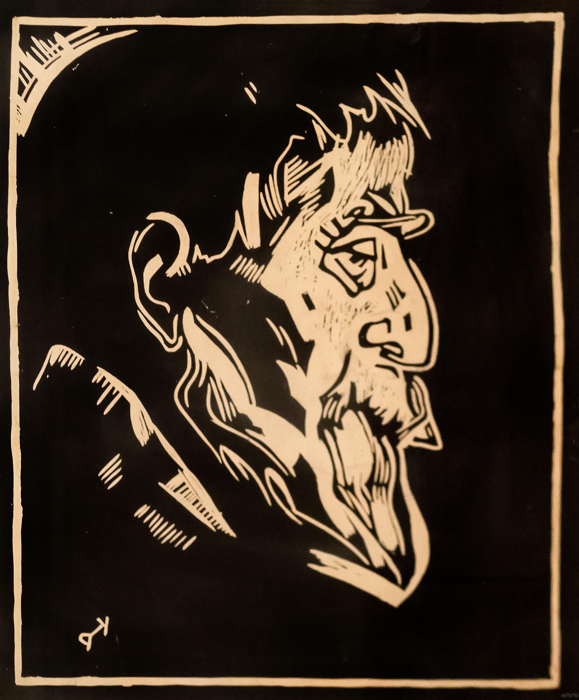 КИЛЬДИЬЕКОВ Р.А. 1934 ВЕТЕРАН. 1965::Открытие юбилейной выставки Р.А. Кильдибекова