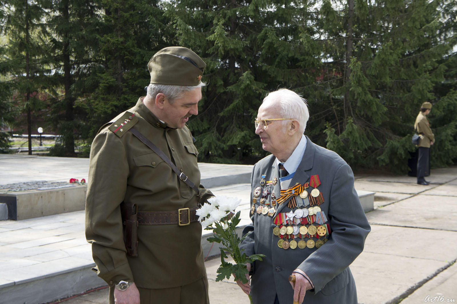 Поздравление ветерана::Казанский вертолетный завод
