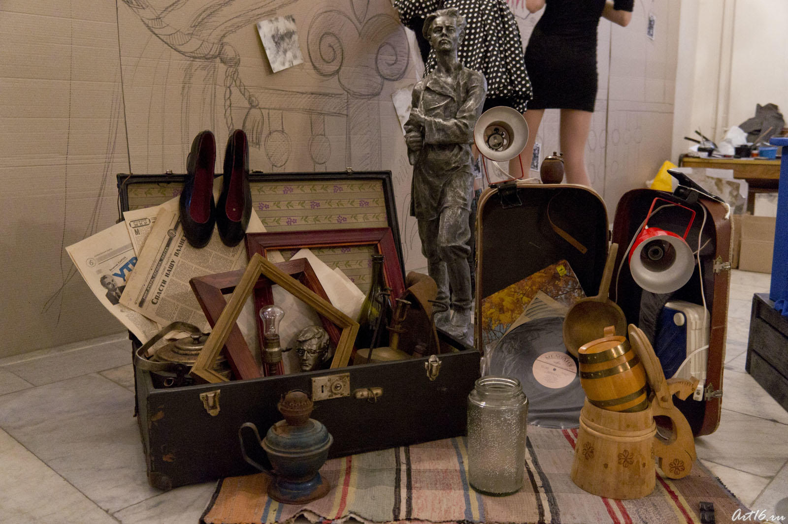 Фрагмент экспозиции::Ночь в музее Горького. Пятница 13