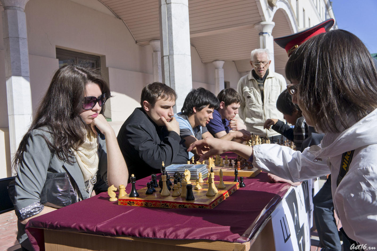 Шахматный турнир::«Ночь в музее», Казань, 2011г.