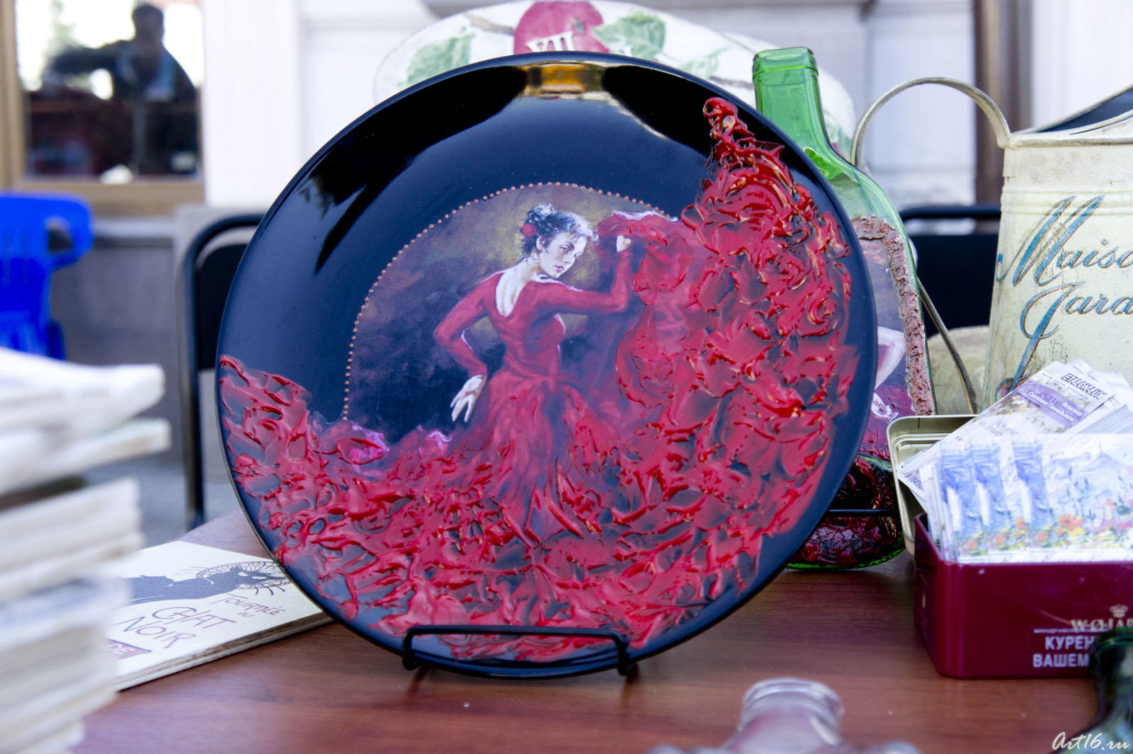 Роспись ʺИспанкаʺ. Мастер Е. Ежовкина::«Ночь в музее», Казань, 2011г.