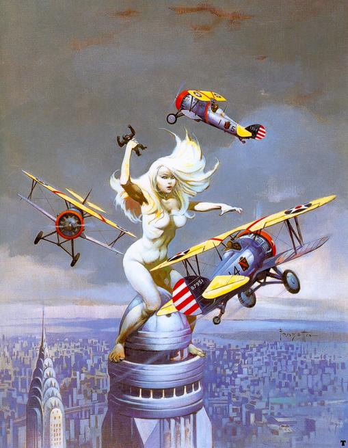 Frank Frazetta, 1928-2010::Фото для статей