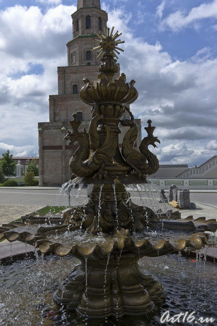 Фонтан в Губернаторском дворце Казанского кремля::Прогулки по Кремлю