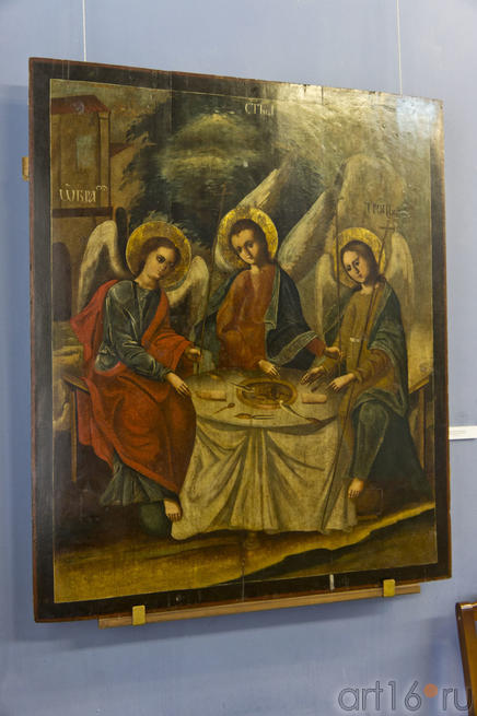 Троица Ветхозаветная. Вторая пол. XVIII века::«Под сенью Святой Троицы»