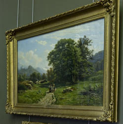 Швейцарский пейзаж. 1866. Шишкин И.И. (1832-1898)