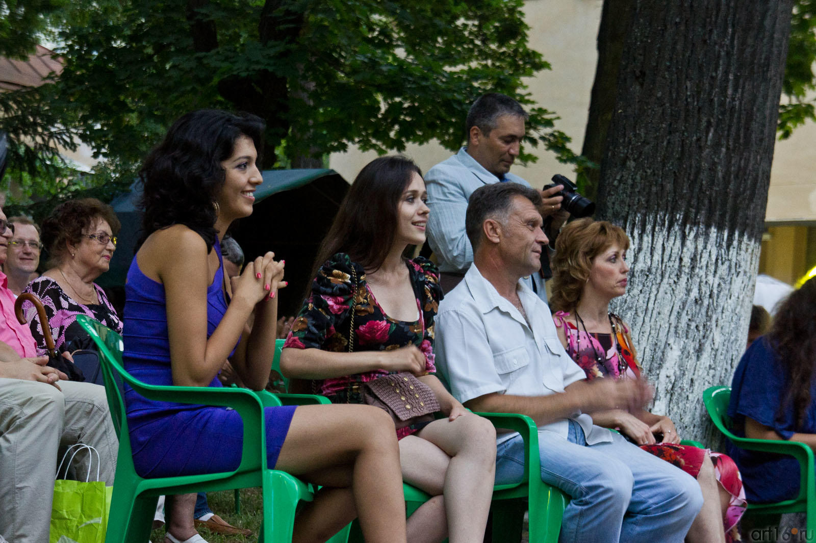 На выступлении Tecory Rogers  в парке Усадьбы Сандецкого::Джаз в «Усадьбе Сандецкого» - 28.07.2011