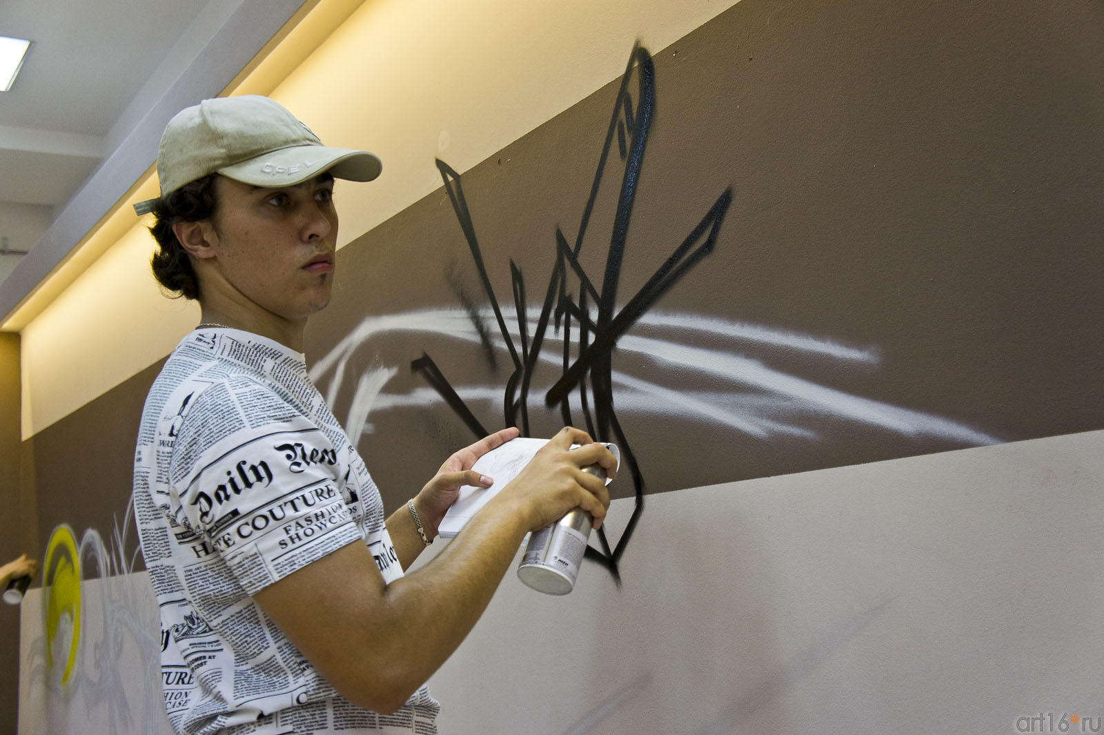 Вова Step::Граффити. Арт-акция «MANEGE Art MAUER» — 2011