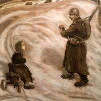 Возьми сахарок. 2014-2015, Сиразиев И.И., правая часть триптиха «Дети войны»
