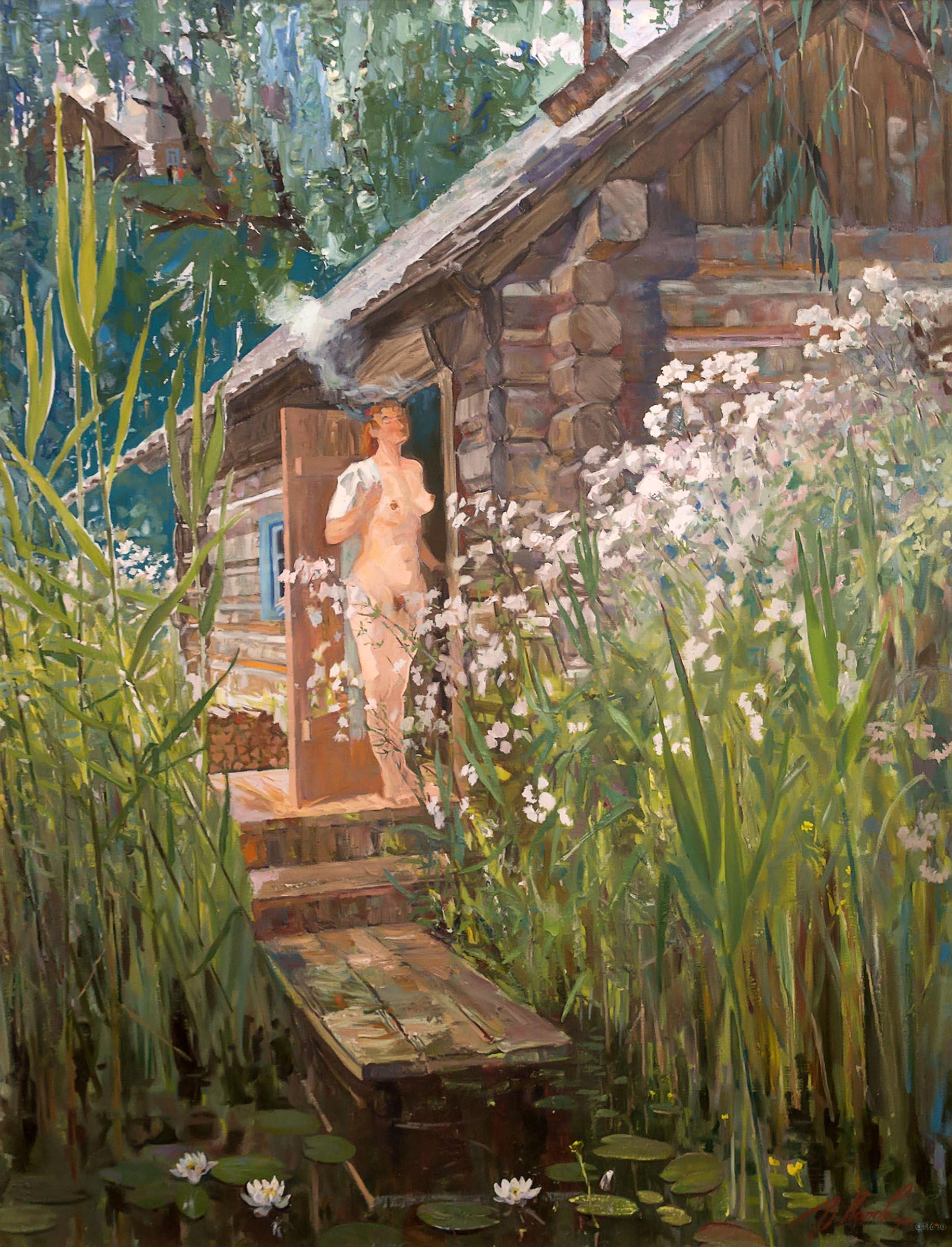 Банька. 1988-1990. Попов В.А.::Выставка к 70-летию Победы