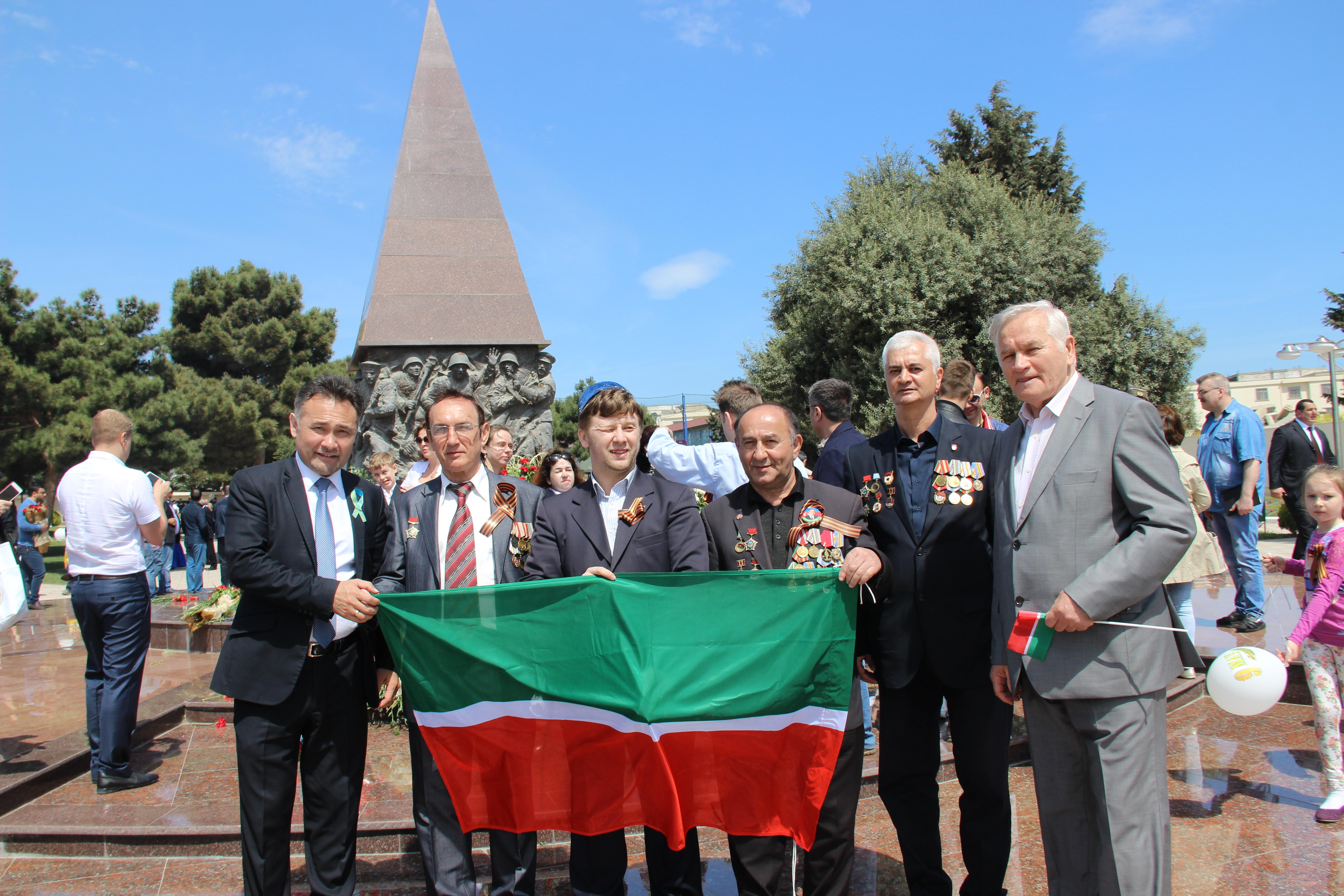 ::Татары Азербайджана приняли участие в праздновании 70-летия Победы в ВОВ