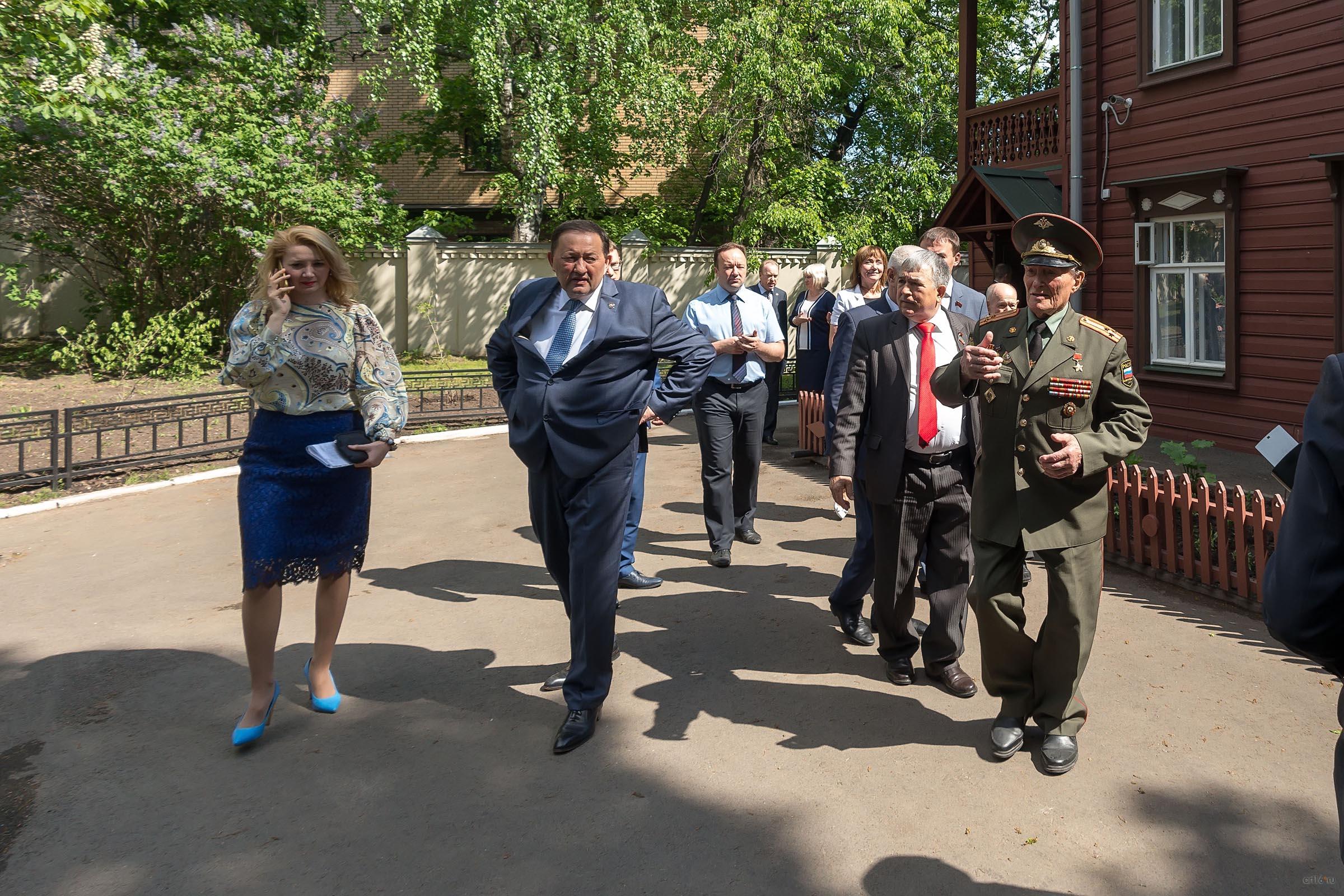 ::Открытие музея В.И.Ленина после реставрации