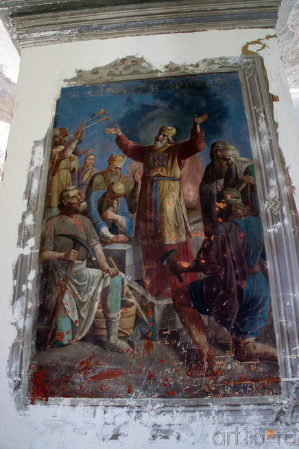 Настенная роспись Спасского собора в Елабуге::Спасская ярмарка в Елабуге. 19-21 августа 2011