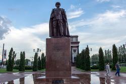 Бронзовый памятник Г.К.Жукову, г. Курск