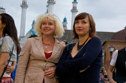 Ольга и Марина на фестивале Современной Культуры Kremlin LIVE'11