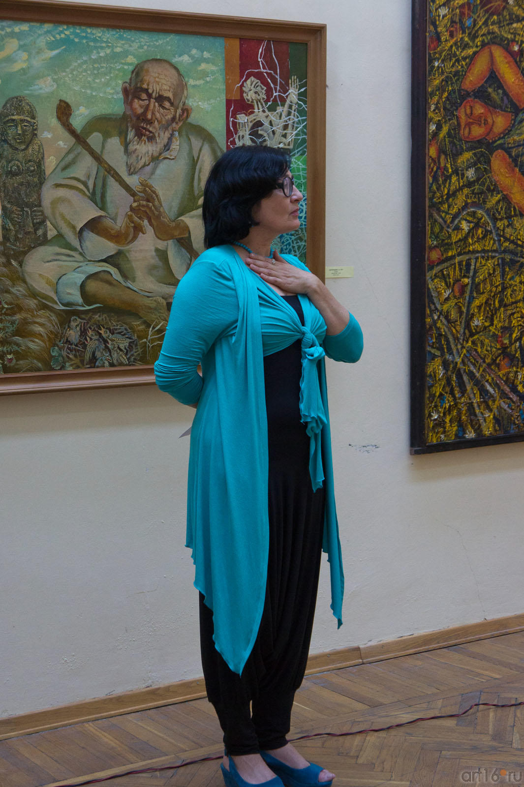 Розалия Миргалимовна Нургалеева, директор ГМИИ РТ::«Мир вокруг нас» — Республиканская выставка живописи, графики, ДПИ