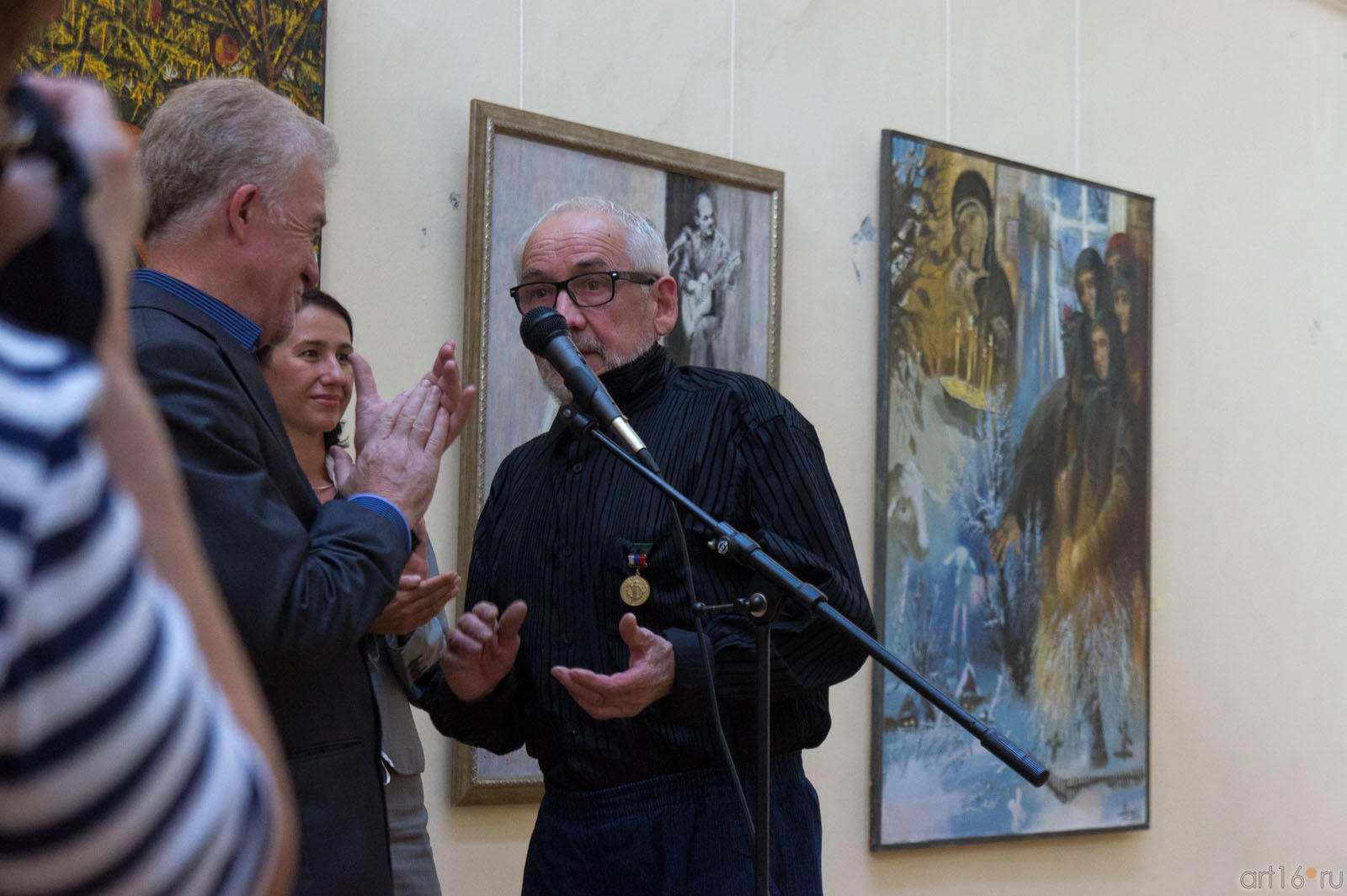 Награждение победителей. Открытие выставки ʺМир вокруг насʺ::«Мир вокруг нас» — Республиканская выставка живописи, графики, ДПИ