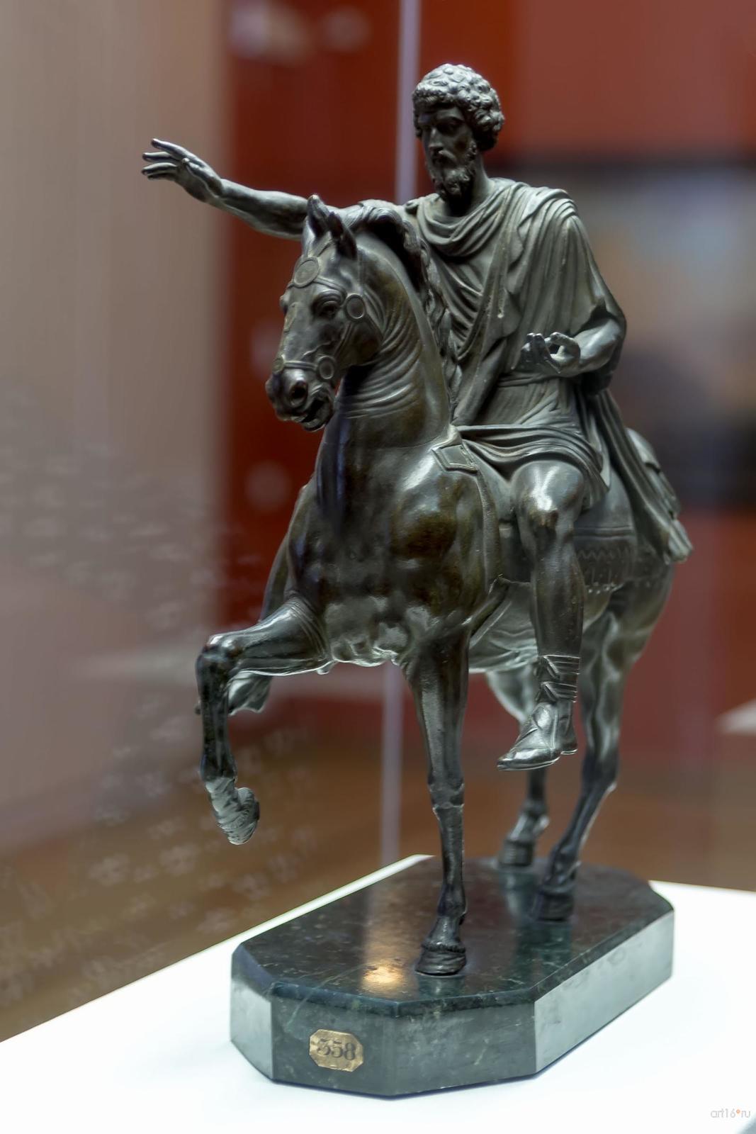 Фото №848360. РИМСКИЙ СКУЛЬПТОР второй половины XVIII века. Марк Аврелий на коне