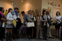 На открытии выставки Художников выходного дня РТ. 8 сентября 2011