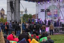 На фестивале «Усадь­ба Jazz» в Казани, 12 сентября 2015