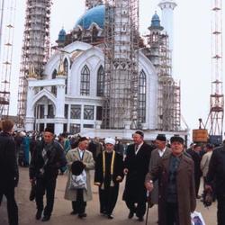 Завершающий этап строительства мечети Кул Шариф