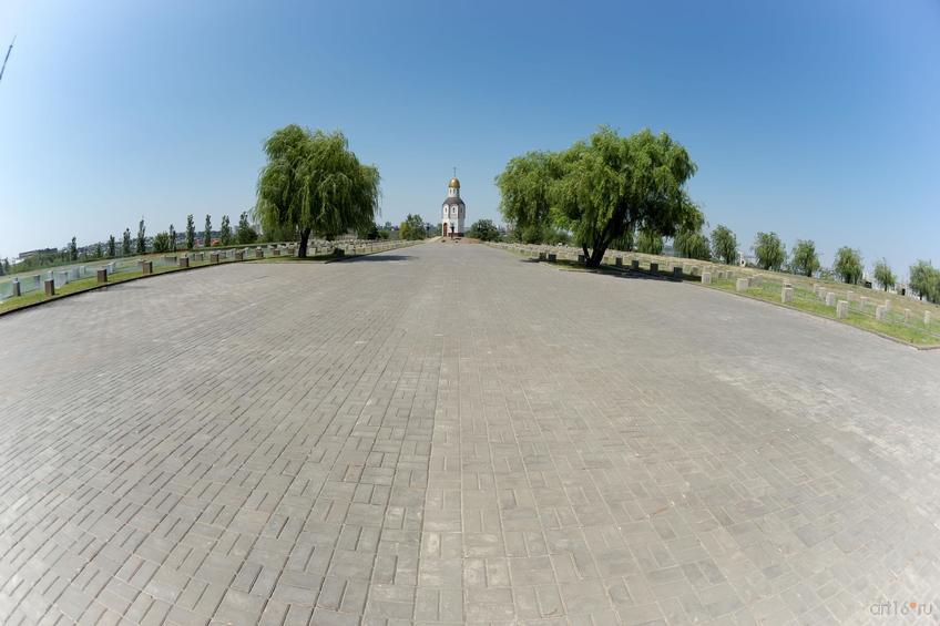 Фото №858607. Часовня на воинском мемориальном кладбище, Мамаев курган