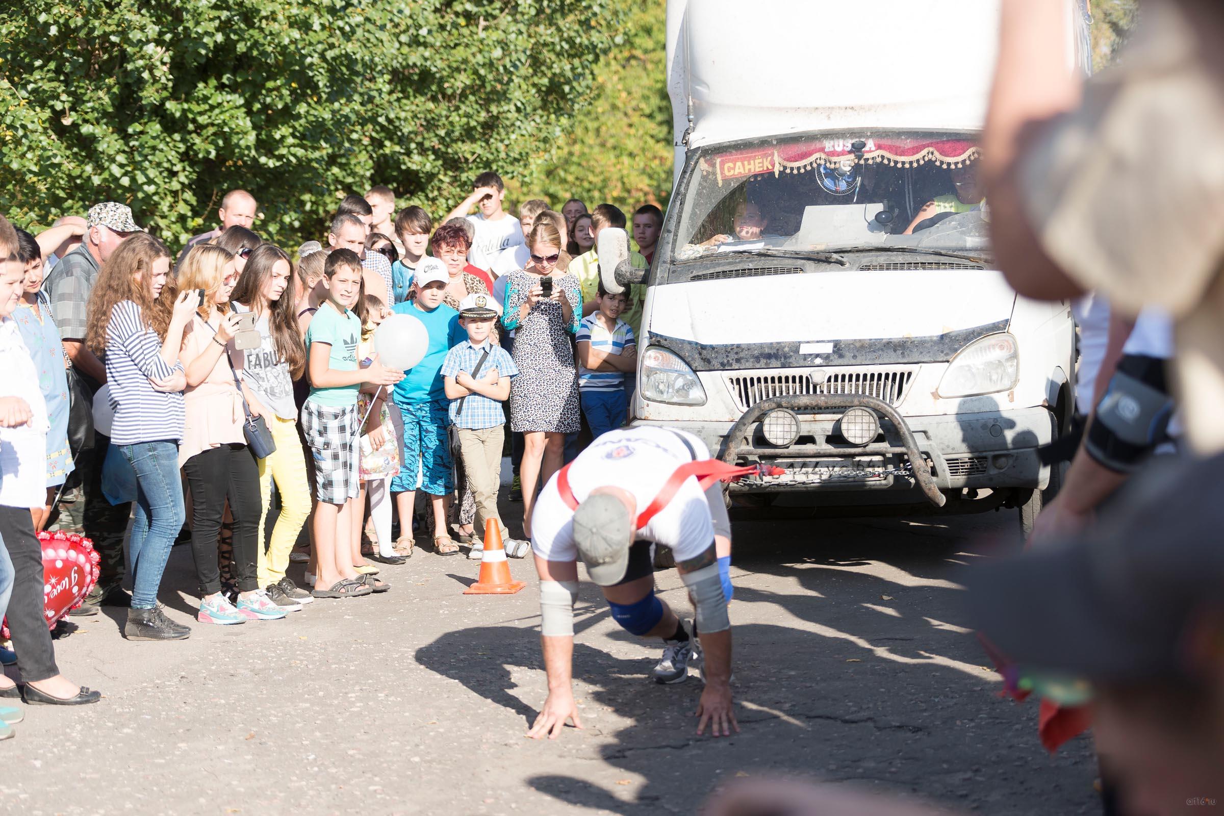  Турнир по силовому экстриму. Тяга автомобиля ::Балашов, сентябрь 2015