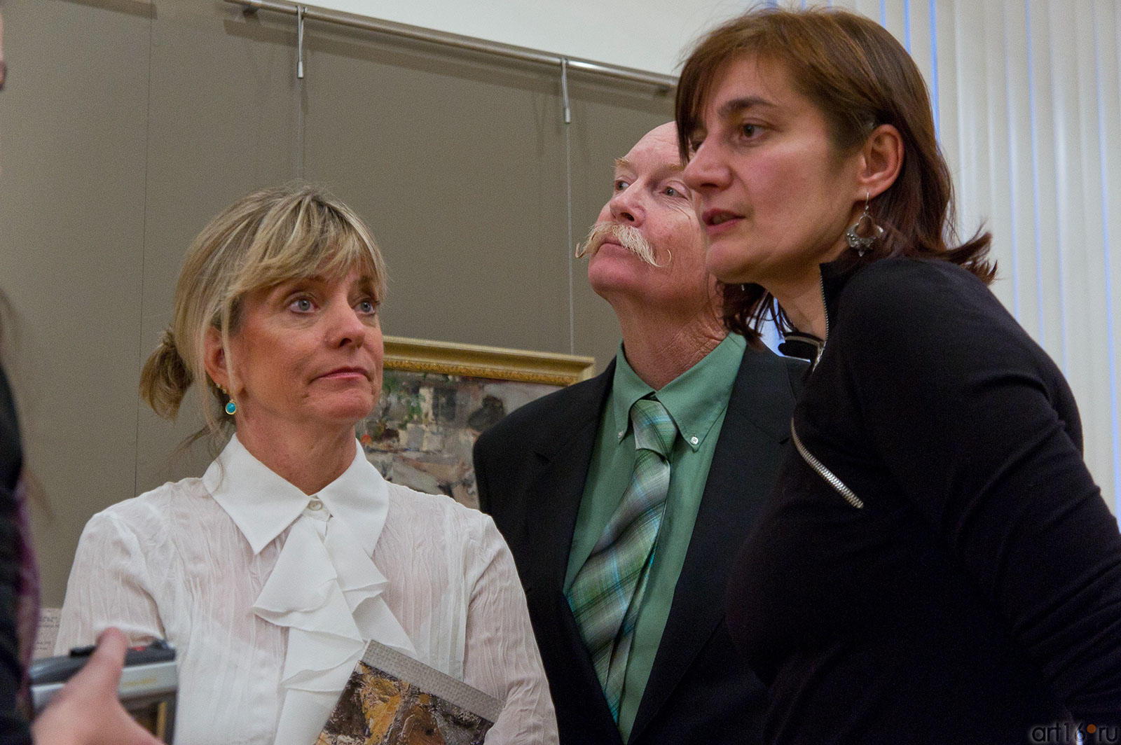 Никоэла Доннер  с супругом и Галина Тулузакова::Николай Фешин. От Казани до Таоса