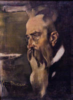Портрет Николая Андреевича Римского-Корсакова. 1920-е. Фешин  Н.И.