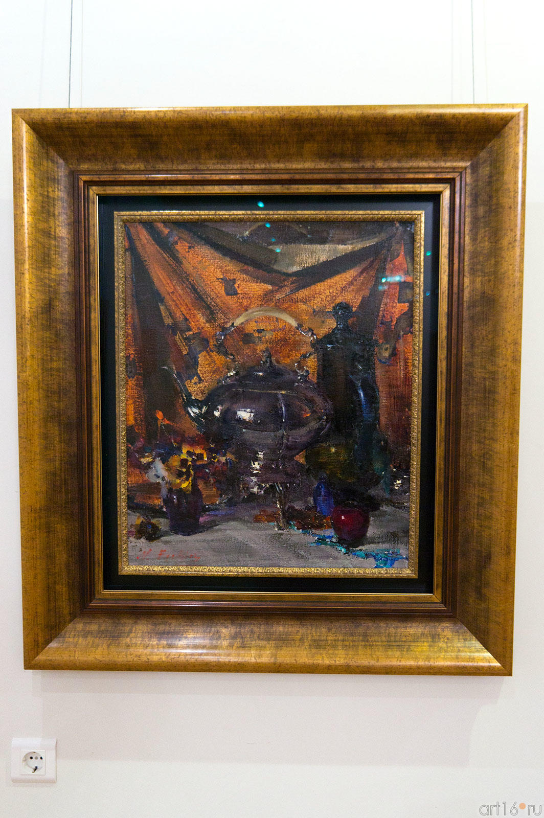 Натюрморт с чайником 1930-е (?). Фешин Н.И.::Николай Фешин. От Казани до Таоса