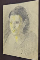 Портрет Ксении Нкрасовой. 1940-е.  Фальк Р.Р. (1886-1958)