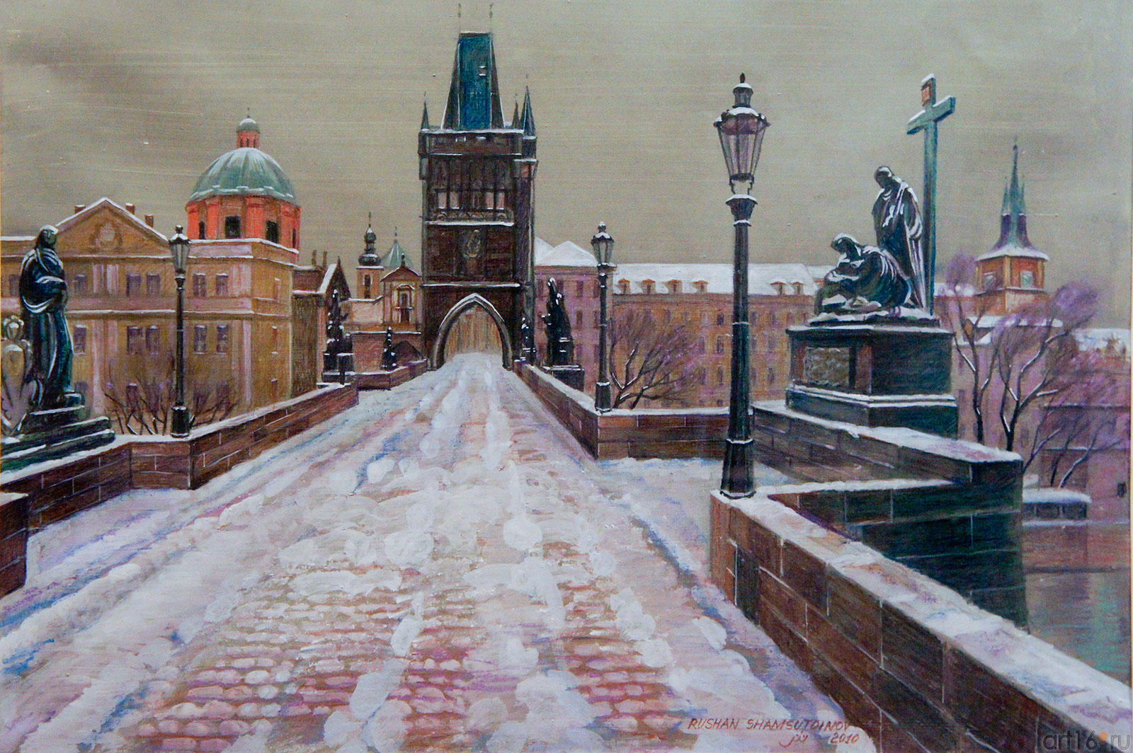 Прага. Карлов мост. 2010. Рушан Шамсутдинов::Рукопожатие столиц