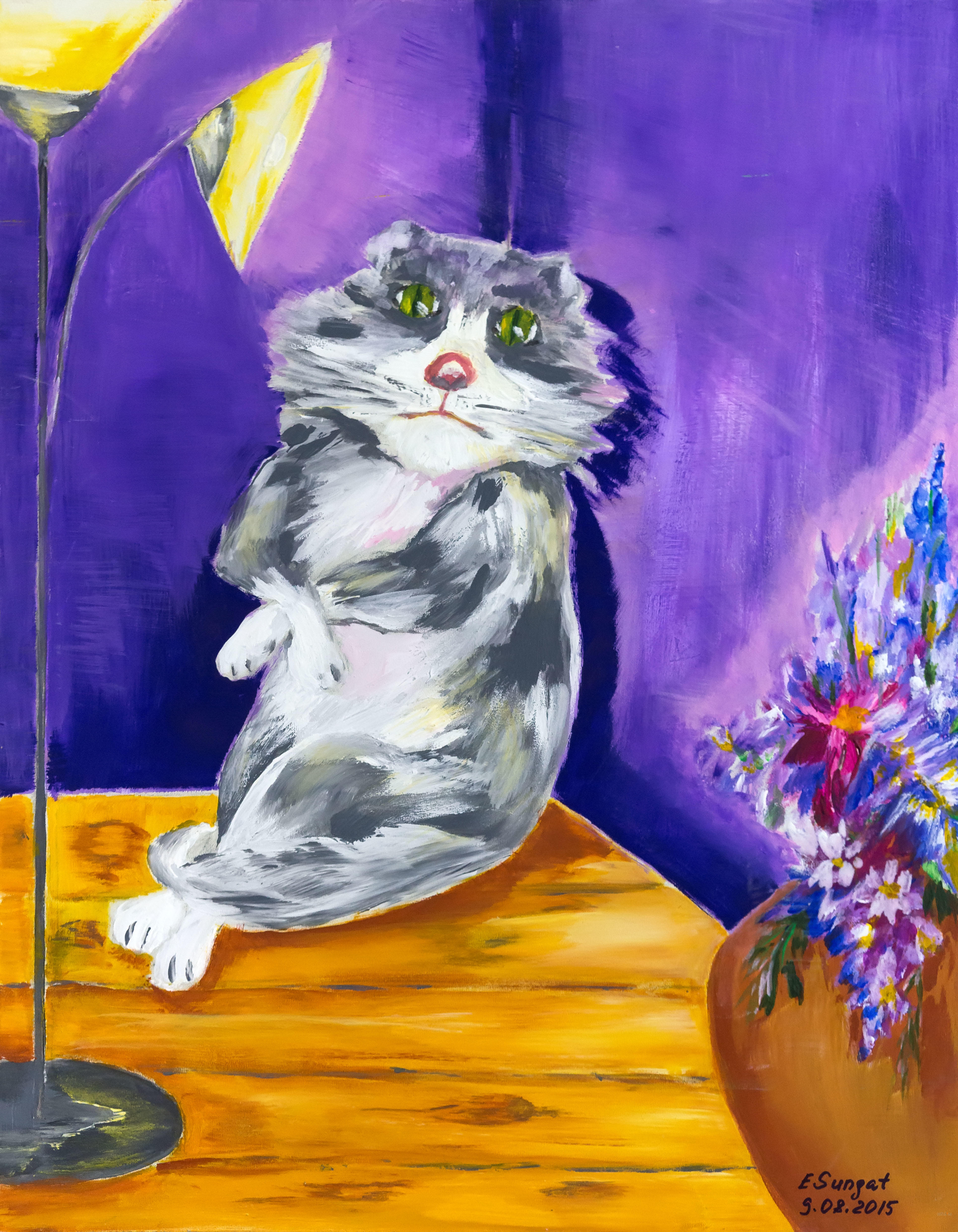 Парадный портрет. 2015. Сунгатова Елена::Мои картины