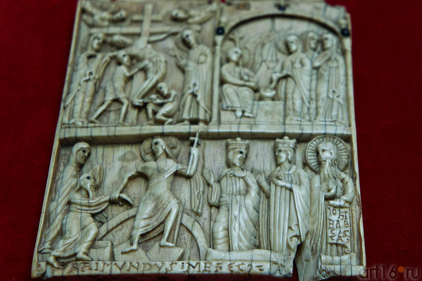 Пластинка с изображением евангельских сцен. Испания, мастер Раймунд. Ок. 1100::«Испанское искусство из собрания Государственного Эрмитажа»
