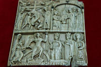 Пластинка с изображением евангельских сцен. Испания, мастер Раймунд. Ок. 1100