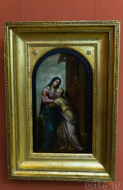 Встреча Марии и Елизаветы. 1630-1635. Хуан Дель Кастильо. ::«Испанское искусство из собрания Государственного Эрмитажа»